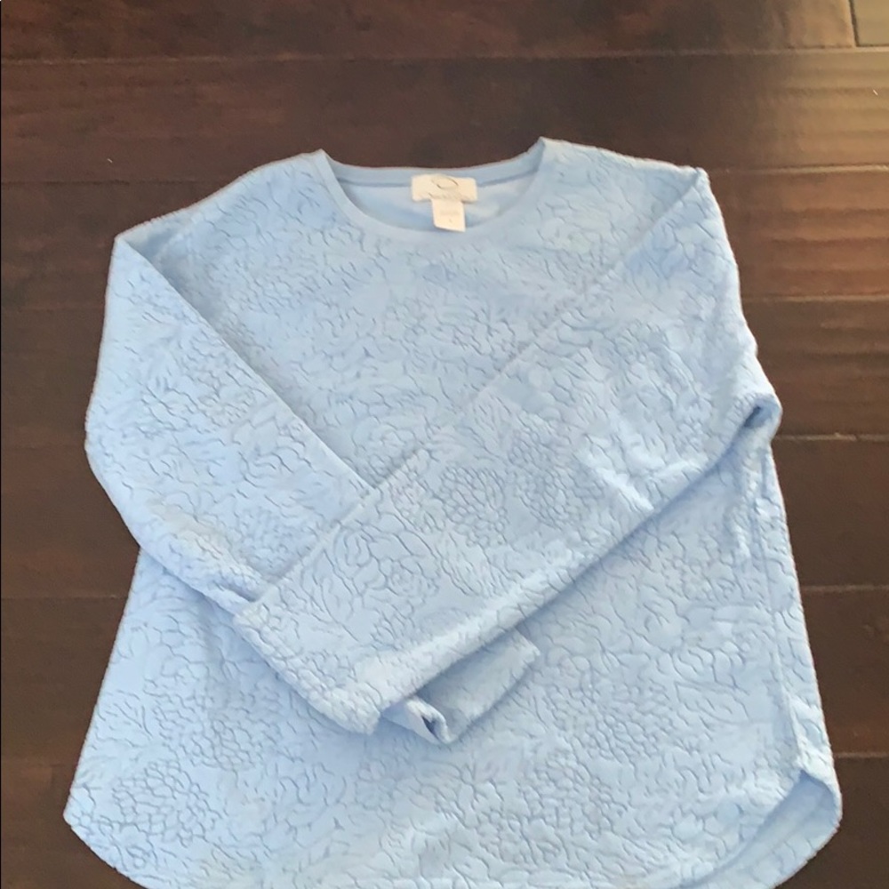 Oscar de la renta fleece pullover